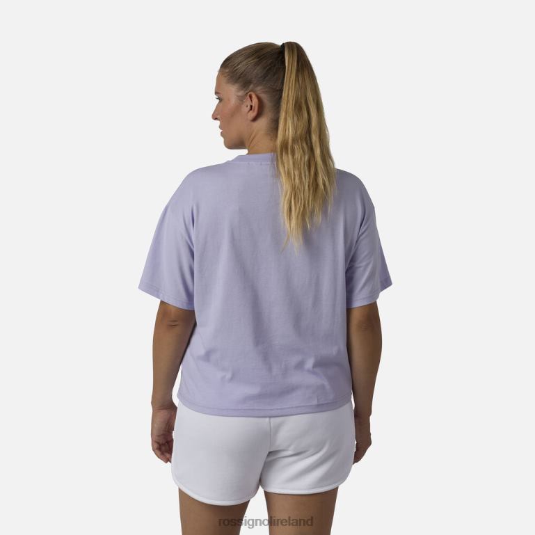 Rossignol Tops Women Crop Tee Lavendergrey 62R6R878