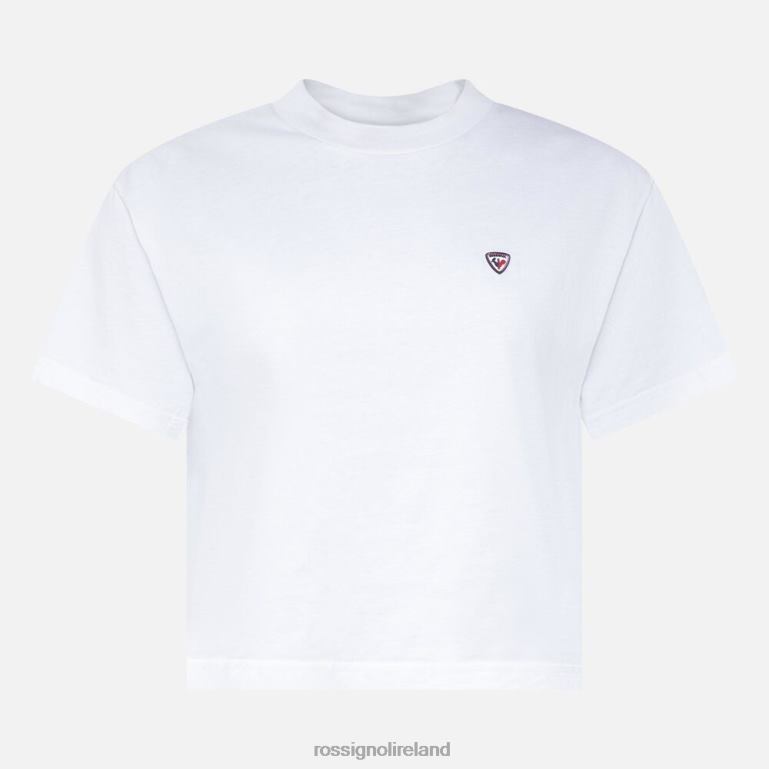 Rossignol Tops Women Crop Tee White 62R6R716