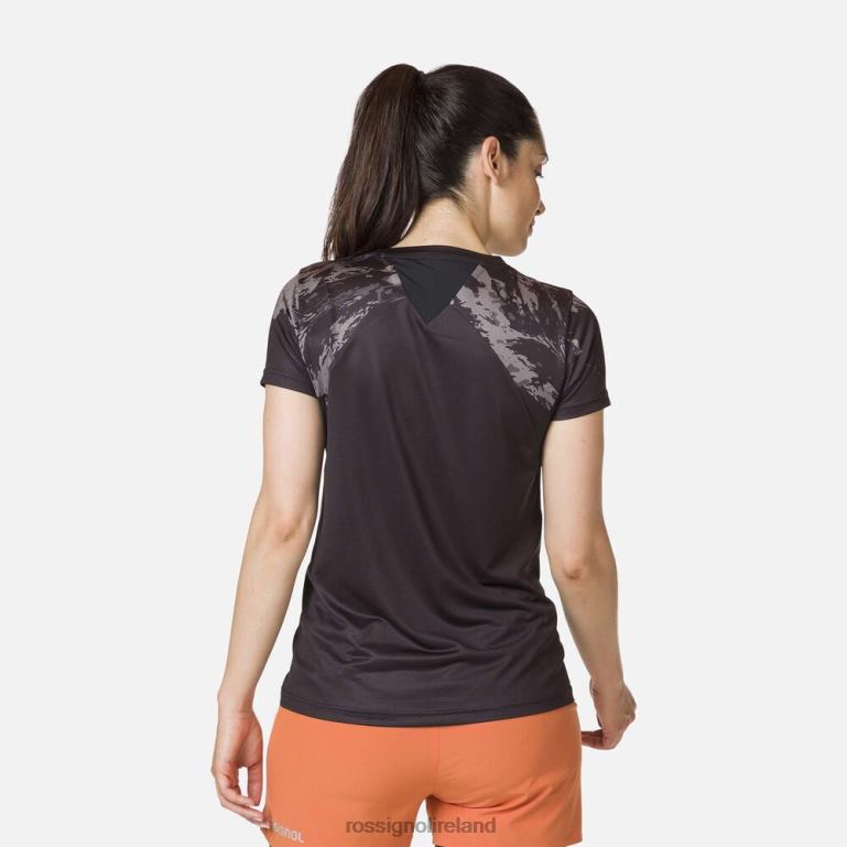 Rossignol Tops Women Lightweight Tee Black 62R6R876