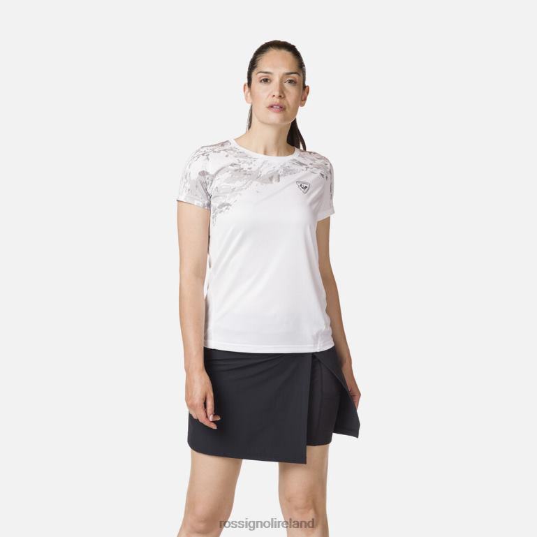 Rossignol Tops Women Lightweight Tee White 62R6R841