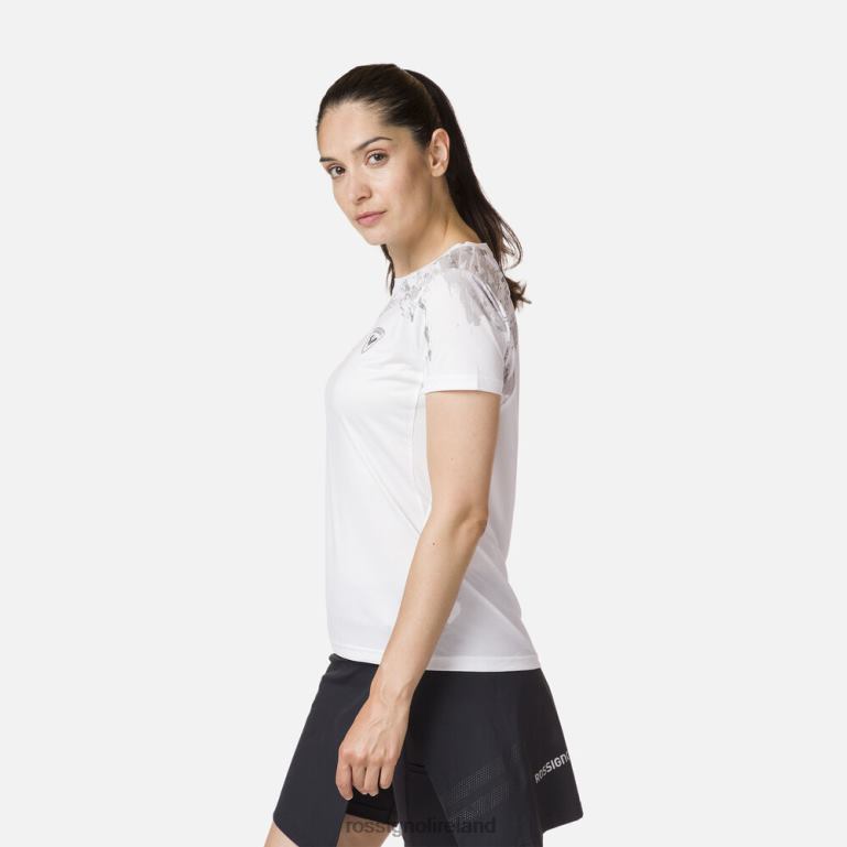 Rossignol Tops Women Lightweight Tee White 62R6R841