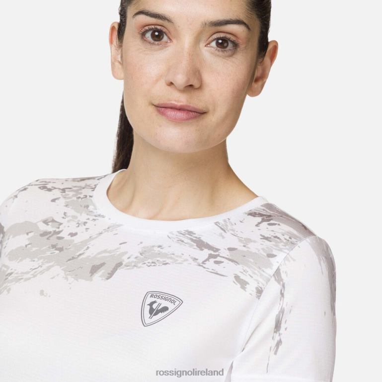 Rossignol Tops Women Lightweight Tee White 62R6R841