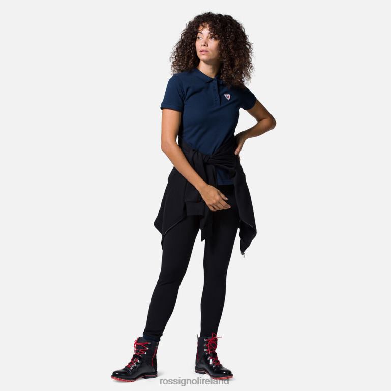 Rossignol Tops Women Logo Polo Darknavy 62R6R909