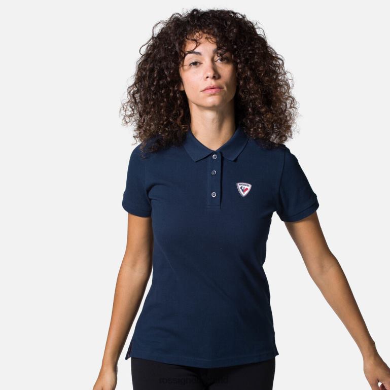 Rossignol Tops Women Logo Polo Darknavy 62R6R909