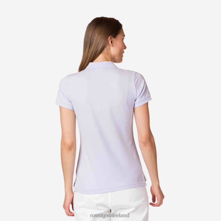 Rossignol Tops Women Logo Polo Lavendergrey 62R6R990