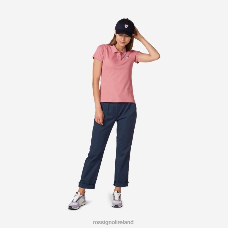 Rossignol Tops Women Logo Polo Walloprose 62R6R952
