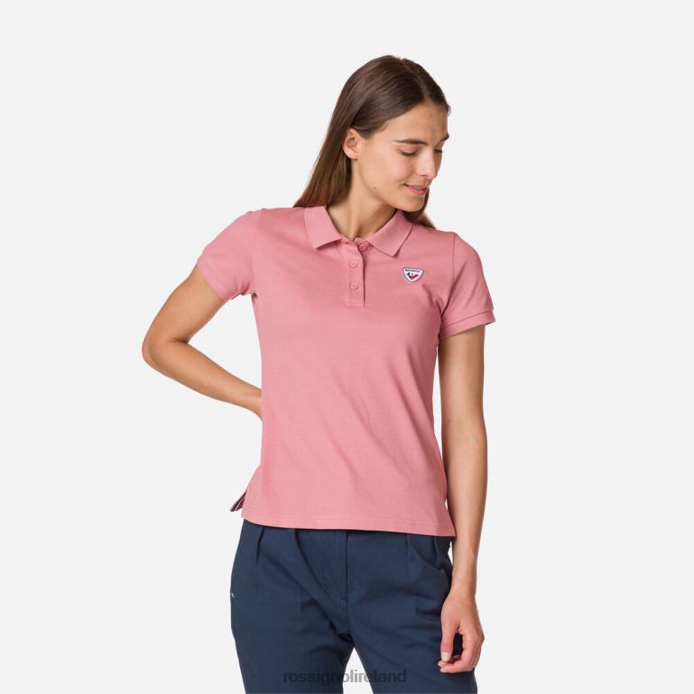 Rossignol Tops Women Logo Polo Walloprose 62R6R952