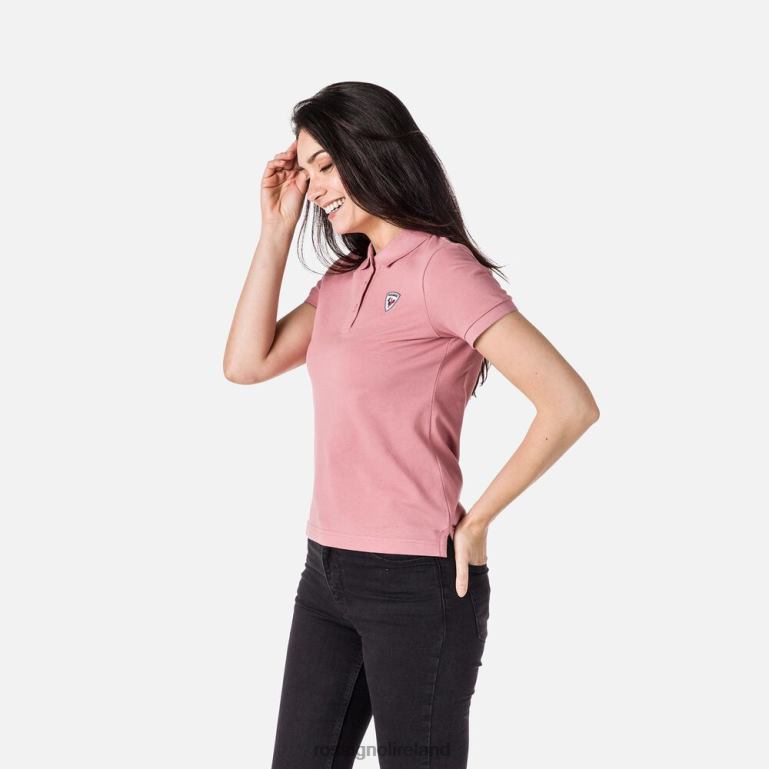 Rossignol Tops Women Logo Polo Walloprose 62R6R952