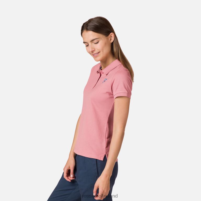 Rossignol Tops Women Logo Polo Walloprose 62R6R952