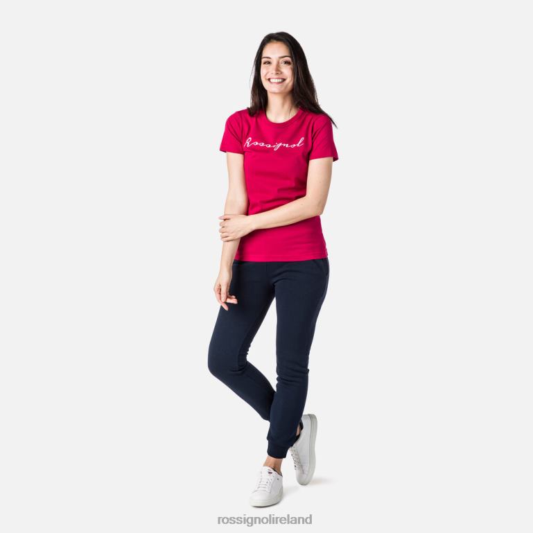 Rossignol Tops Women Logo Tee Cherry 62R6R850