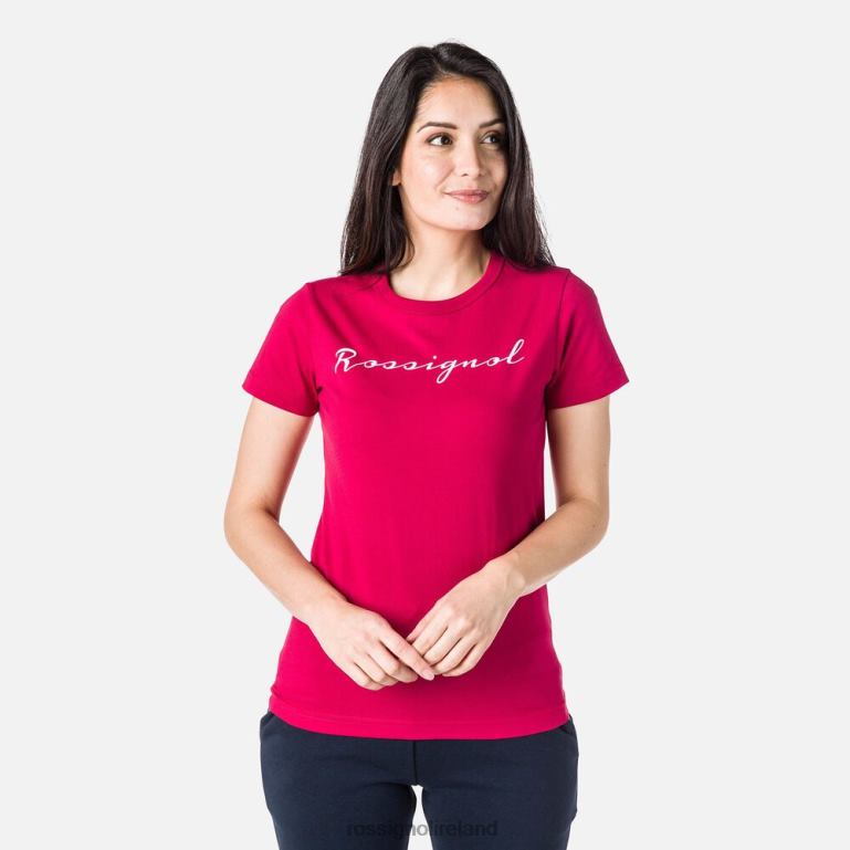 Rossignol Tops Women Logo Tee Cherry 62R6R850