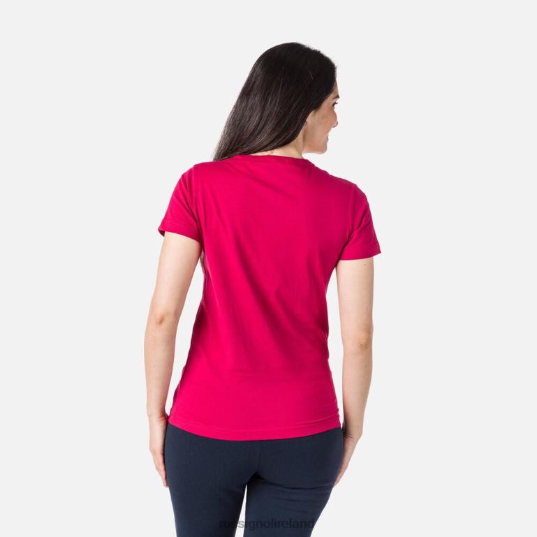Rossignol Tops Women Logo Tee Cherry 62R6R850