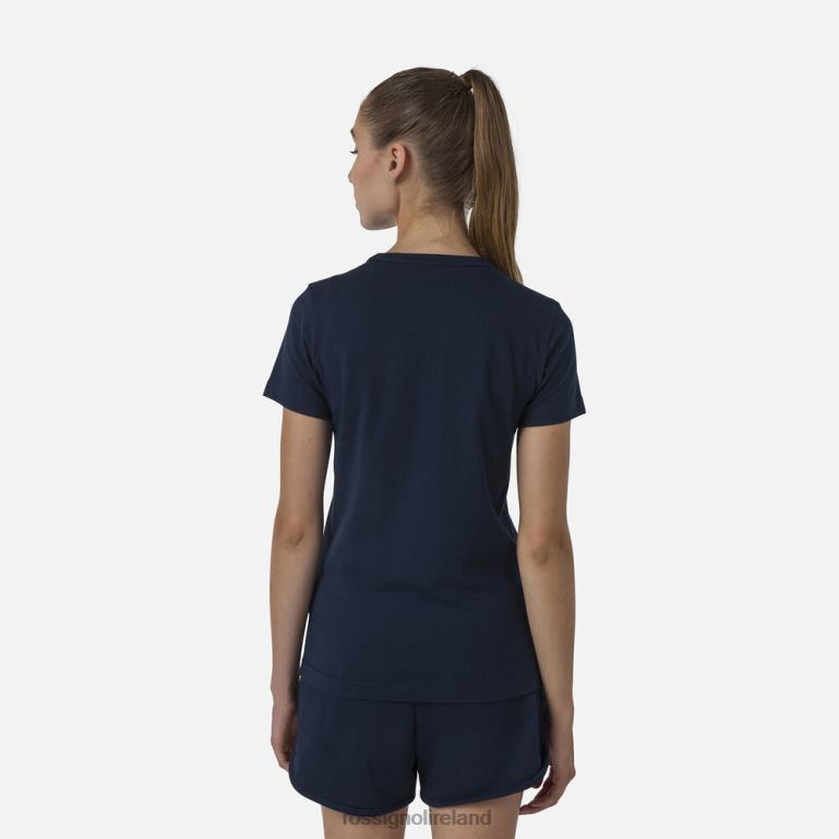 Rossignol Tops Women Logo Tee Darknavy 62R6R702