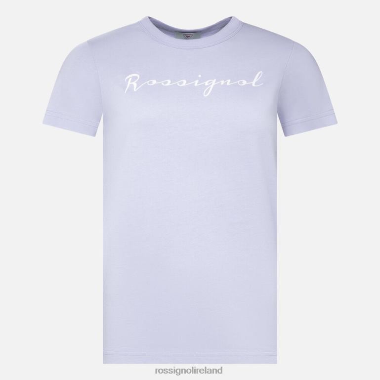 Rossignol Tops Women Logo Tee Lavendergrey 62R6R896