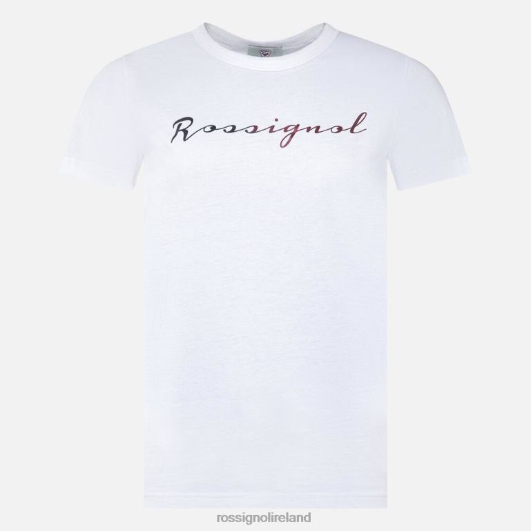 Rossignol Tops Women Logo Tee White 62R6R694