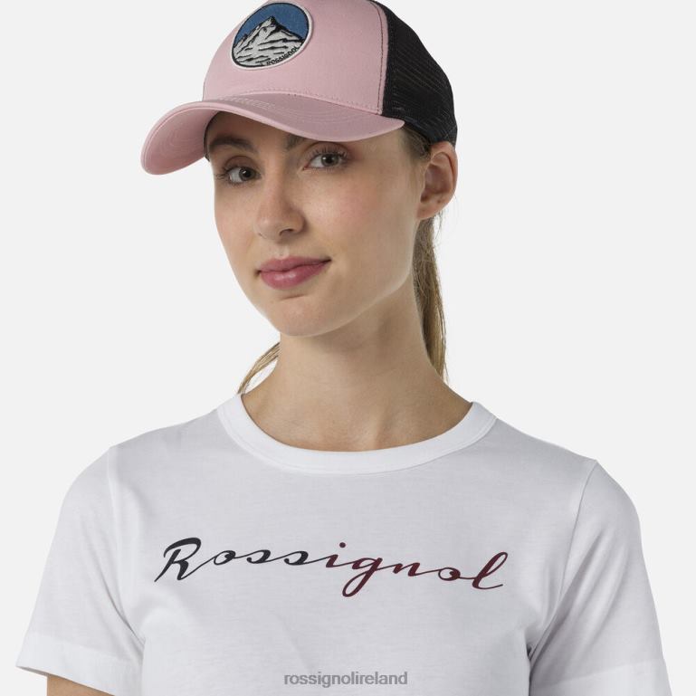 Rossignol Tops Women Logo Tee White 62R6R694