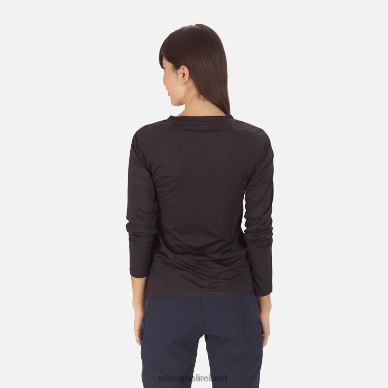 Rossignol Tops Women Skpr Long Sleeve Tee Black 62R6R918