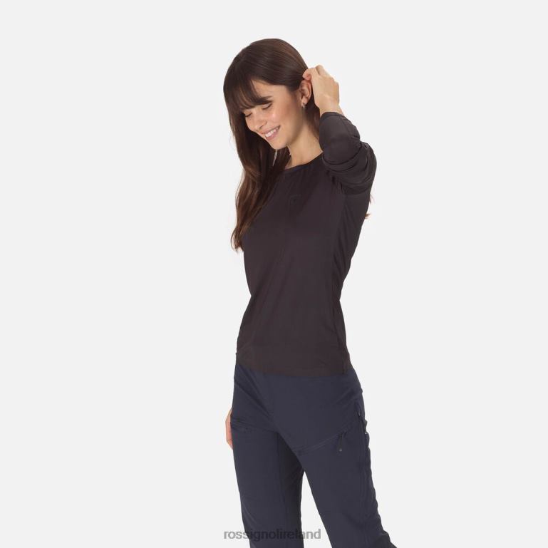 Rossignol Tops Women Skpr Long Sleeve Tee Black 62R6R918