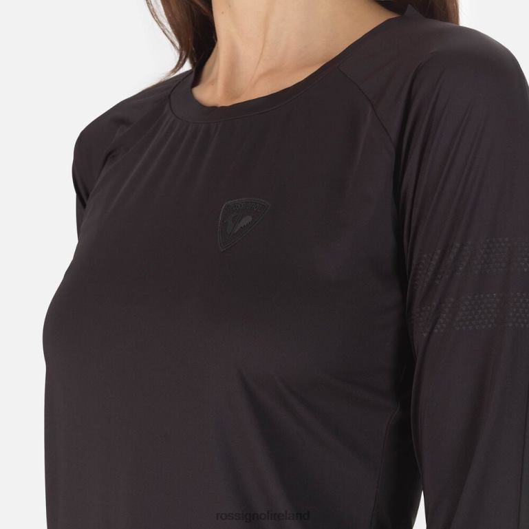 Rossignol Tops Women Skpr Long Sleeve Tee Black 62R6R918
