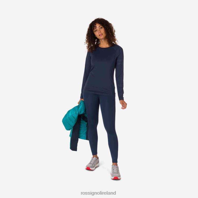Rossignol Tops Women Skpr Long Sleeve Tee Dark Navy 62R6R911