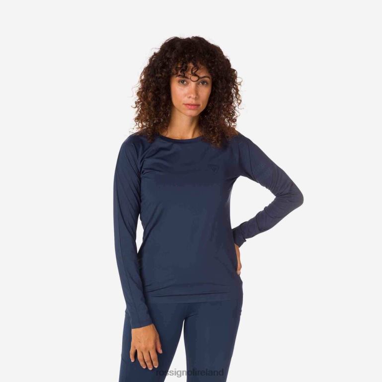 Rossignol Tops Women Skpr Long Sleeve Tee Dark Navy 62R6R911