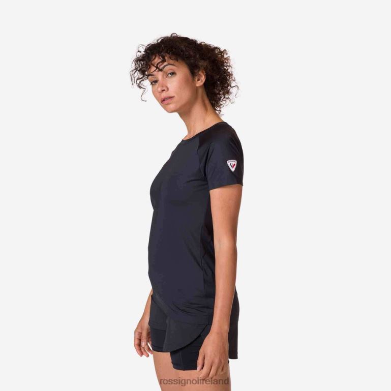 Rossignol Tops Women Tech Tee Black 62R6R827