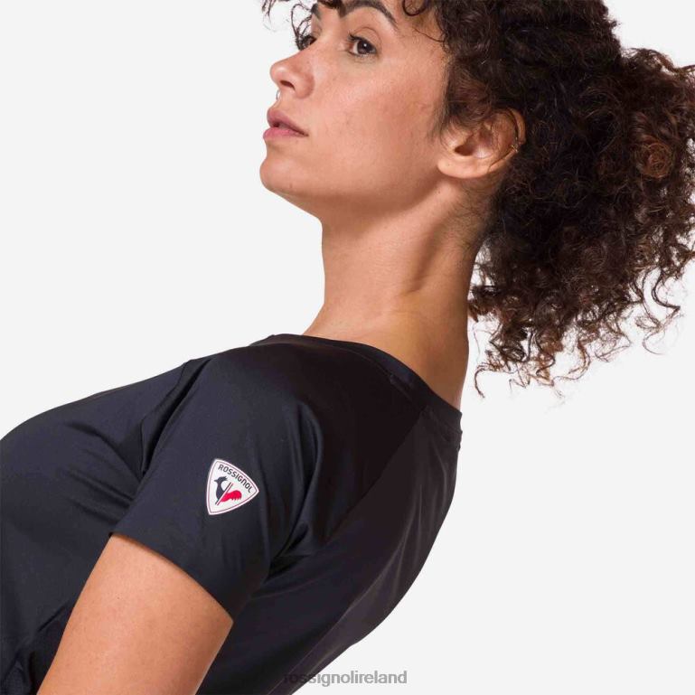 Rossignol Tops Women Tech Tee Black 62R6R827
