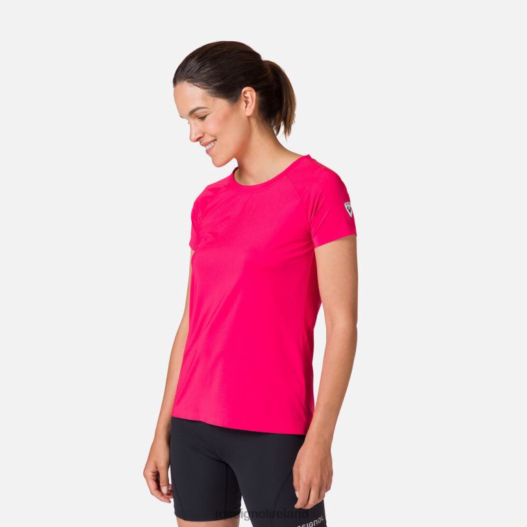 Rossignol Tops Women Tech Tee Candypink 62R6R950