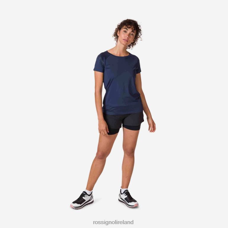 Rossignol Tops Women Tech Tee Darknavy 62R6R697