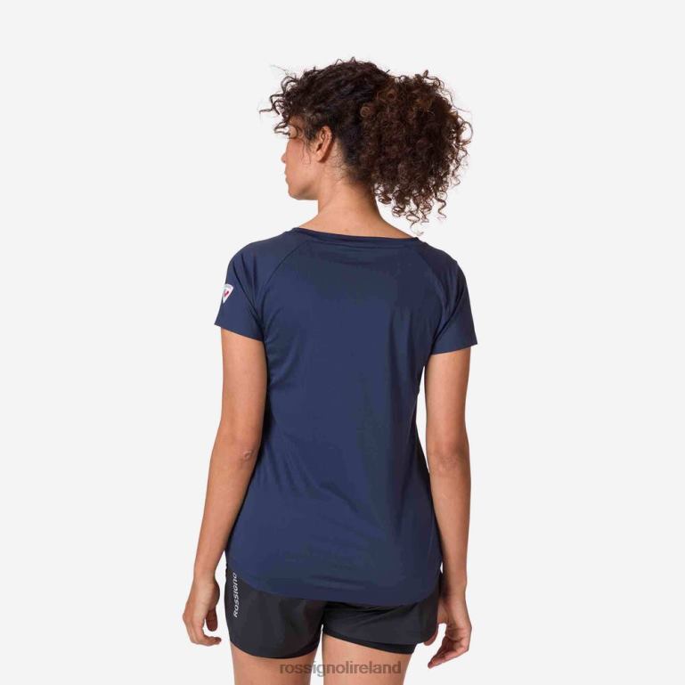 Rossignol Tops Women Tech Tee Darknavy 62R6R697
