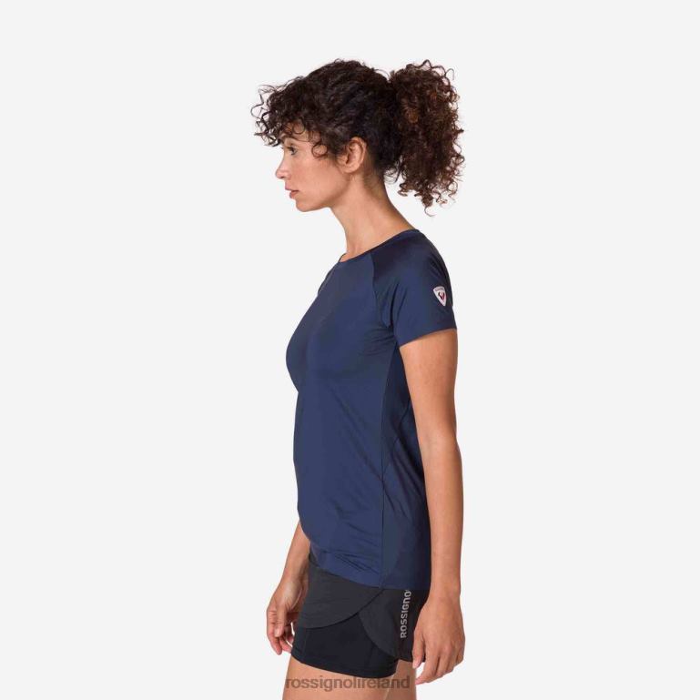 Rossignol Tops Women Tech Tee Darknavy 62R6R697