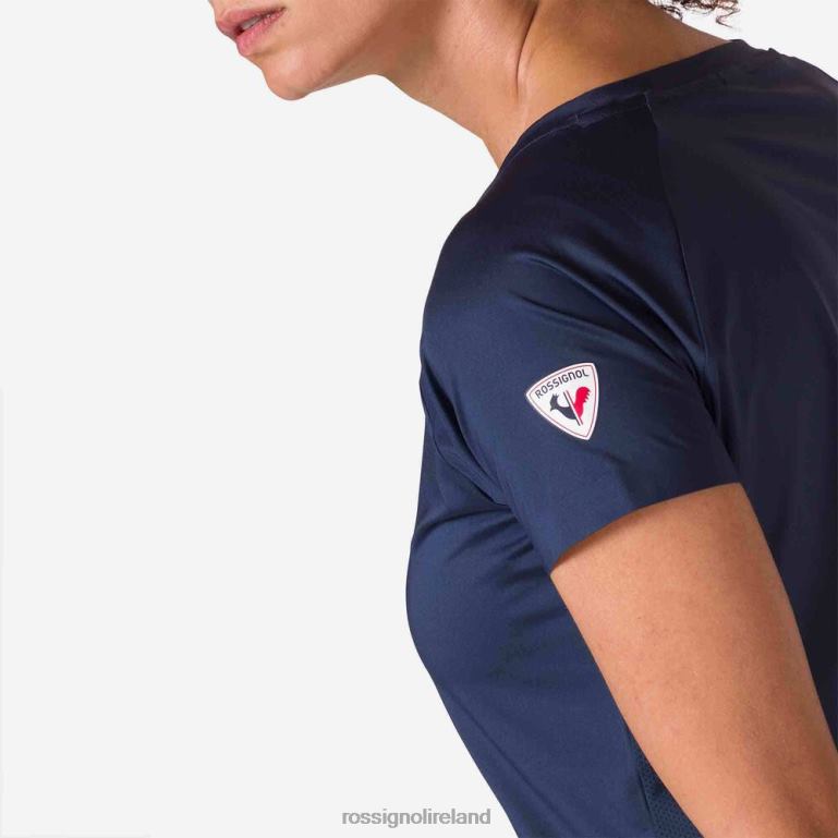 Rossignol Tops Women Tech Tee Darknavy 62R6R697