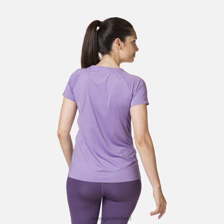 Rossignol Tops Women Tech Tee Frenchlilac 62R6R847