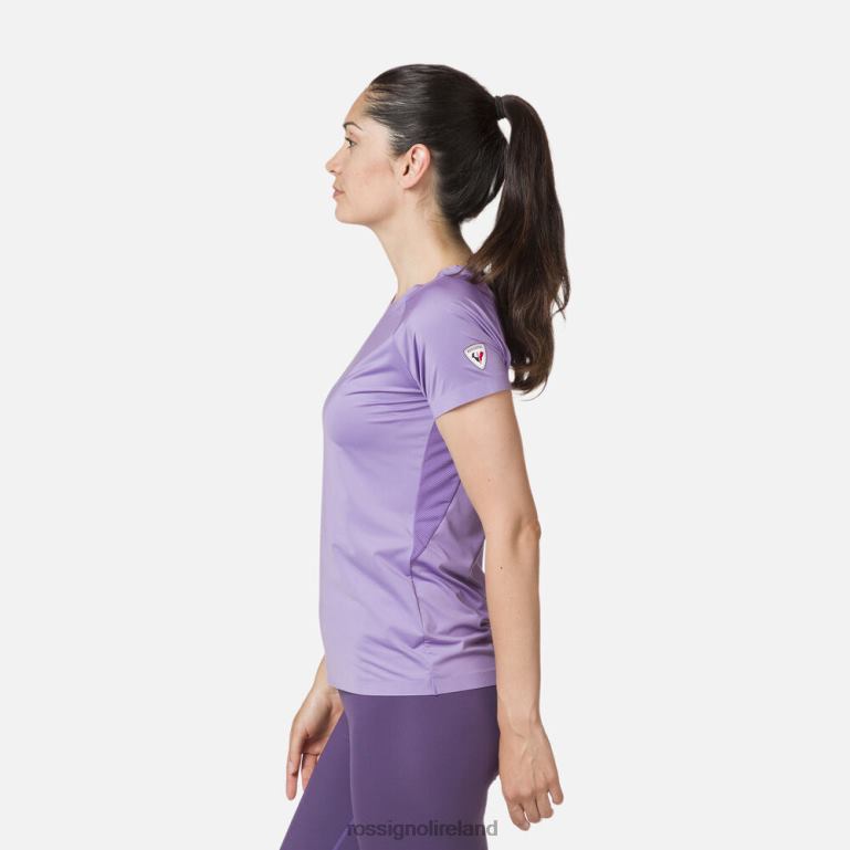 Rossignol Tops Women Tech Tee Frenchlilac 62R6R847