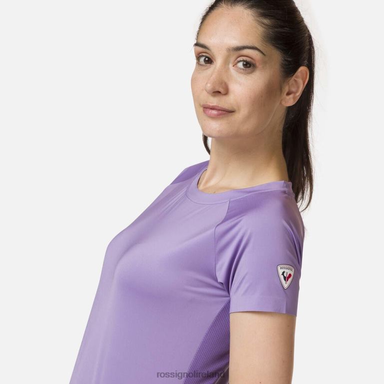 Rossignol Tops Women Tech Tee Frenchlilac 62R6R847