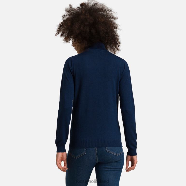 Rossignol Tops Women Classique Roll Neck Sweater Darknavy 62R6R870