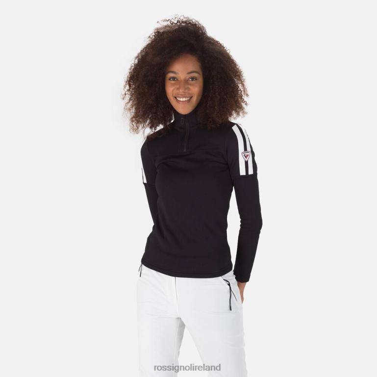 Rossignol Tops Women Experience Half-Zip Top Black 62R6R907