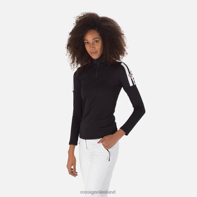 Rossignol Tops Women Experience Half-Zip Top Black 62R6R907