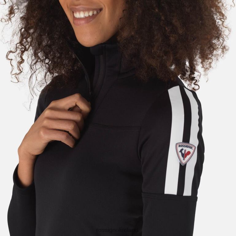Rossignol Tops Women Experience Half-Zip Top Black 62R6R907