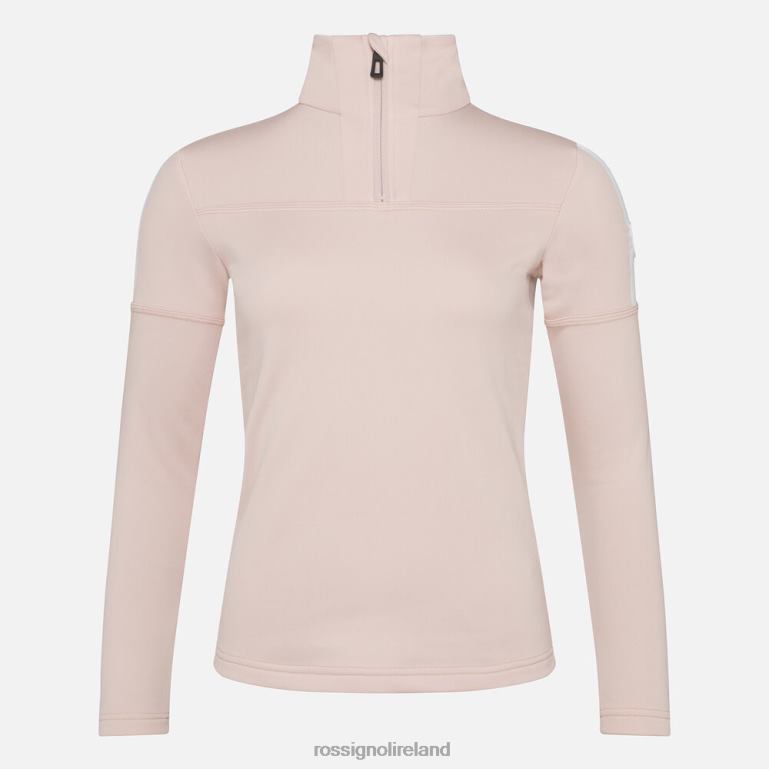Rossignol Tops Women Experience Half-Zip Top Powderpink 62R6R1032