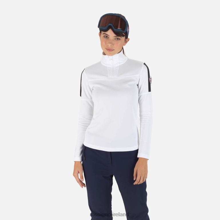 Rossignol Tops Women Experience Half-Zip Top White 62R6R750