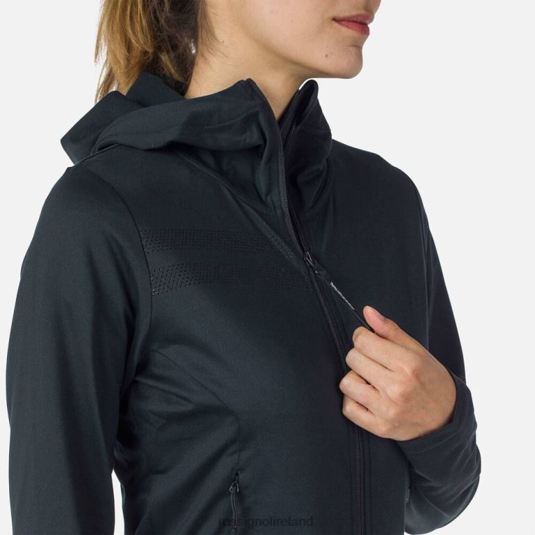 Rossignol Tops Women Full-Zip Eco Hoodie Black 62R6R893