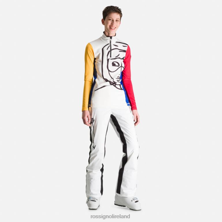 Rossignol Tops Women Jcc Bessi Half Zip Top Multico 62R6R765