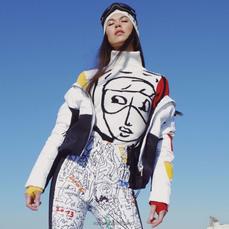 Rossignol Tops Women Jcc Bessi Half Zip Top Multico 62R6R765