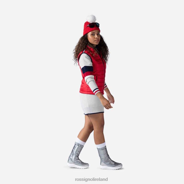 Rossignol Tops Women Mountain Knit Dress Fog 62R6R1038