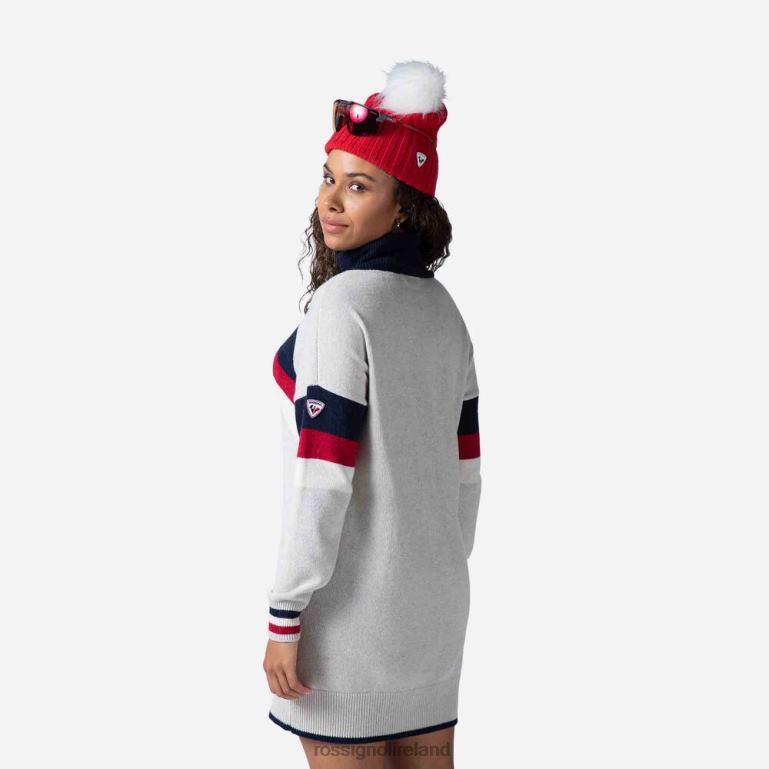Rossignol Tops Women Mountain Knit Dress Fog 62R6R1038