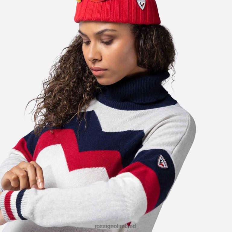 Rossignol Tops Women Mountain Knit Dress Fog 62R6R1038