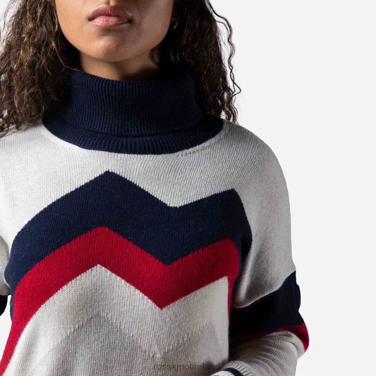 Rossignol Tops Women Mountain Knit Dress Fog 62R6R1038