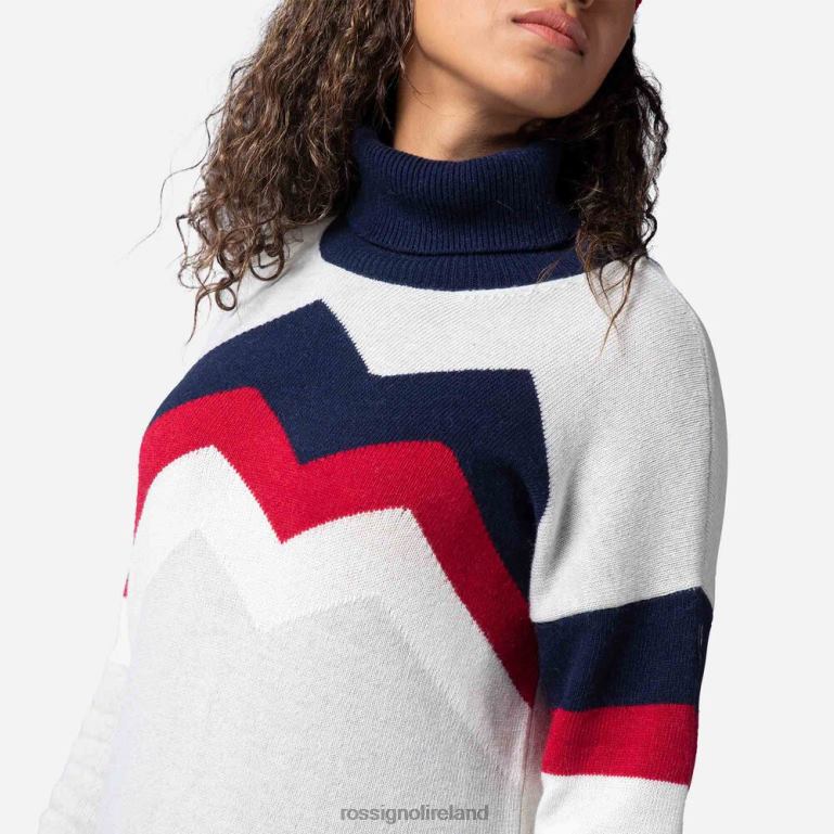 Rossignol Tops Women Mountain Knit Dress Fog 62R6R1038