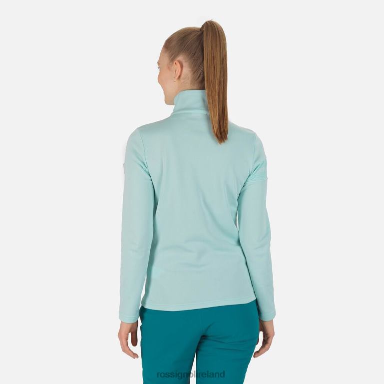 Rossignol Tops Women Resort Half-Zip Top Aqua 62R6R1128